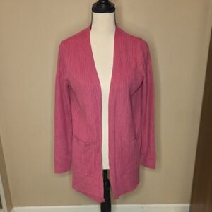 Grace & Lace Vibrant Pink Cardigan